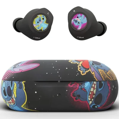 Auriculares - Disney - Lilo y Stitch - Bluetooth - Azul