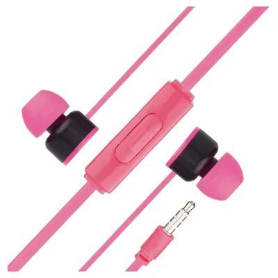 Audifonos MH 2023PK Rosa Con estuche Manos Libre Mitzu -End