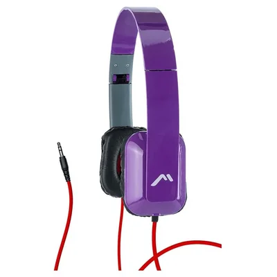 Audifonos Diadema Mitzu MH5028PR Plegable Aislante