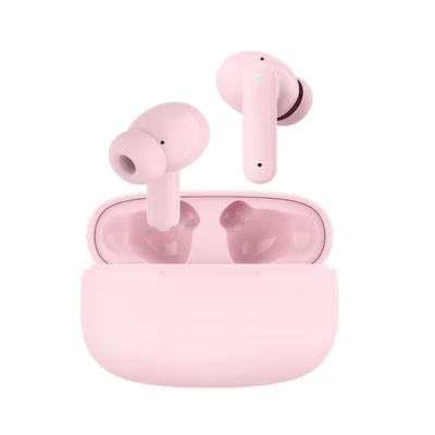 Audífonos Earbuds con Estuche de Carga Ebd11- Zeta- Rosa