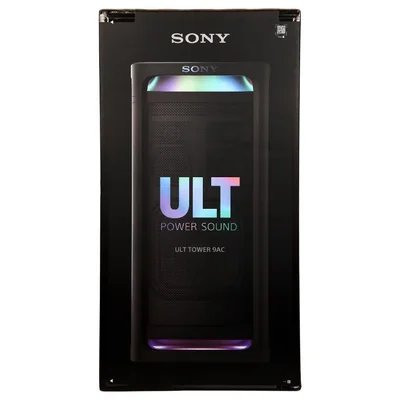 Bocina Profesional Sony ULT 9AC Negra