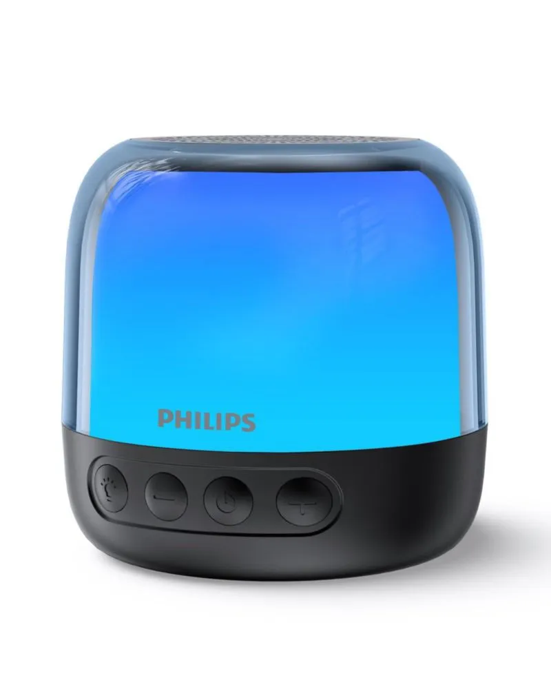 Bocina Philips Wireless portátil Speaker con Multiples Modos de ilumin
