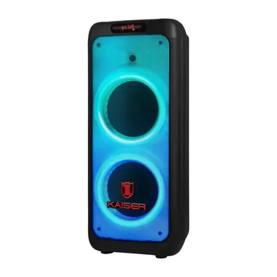 Kaiser Bocina Profesional One Body Bluetooth Portátil, 2 Altavoces de