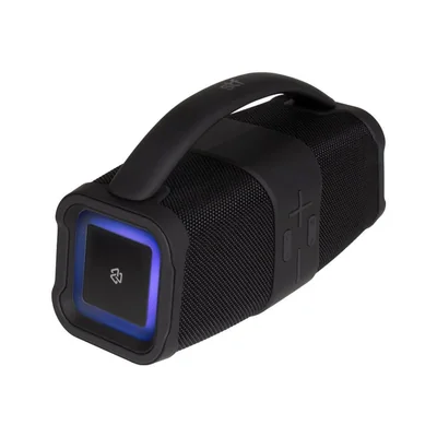 STF | Bocina inalámbrica Hype Travel | 3" x 2 con Luz Led RGB | USB, M