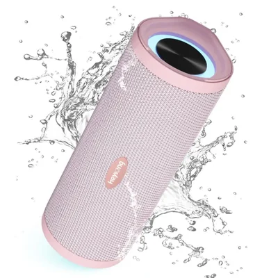 HEYSONG - Altavoz Bluetooth portátil, altavoces de ducha inalámbricos