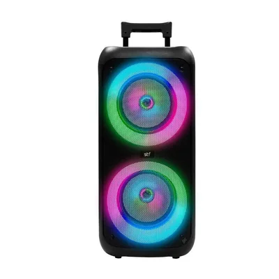 STF | Bocina Inalámbrica Urban Fest 8" x2 con luz RGB | Conexiones USB