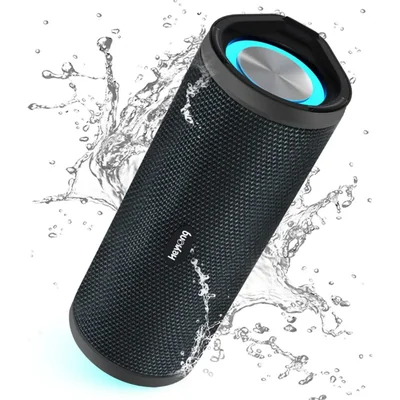 HEYSONG bocina portatil, Altavoz Bluetooth Impermeable IP67, 40 Horas