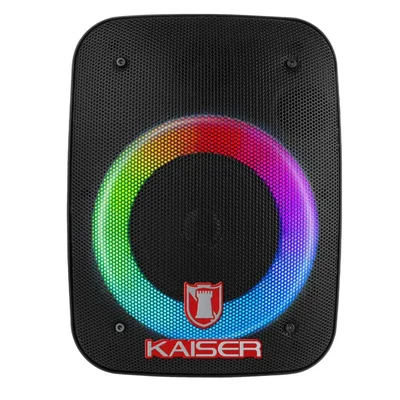 Kaiser Bocina Portátil Bluetooth 4 Pulgadas Potencia de 10W RMS Recarg