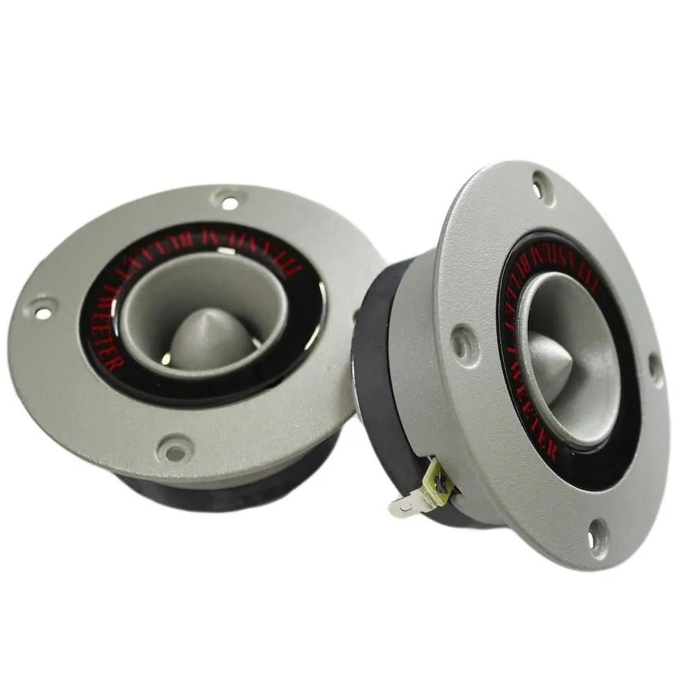 Super bullet tweeter bala titanium profesional 400w gris