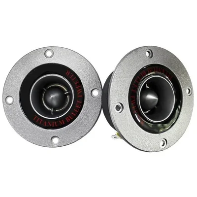 Tweeter bala titanium plastico 400w gris