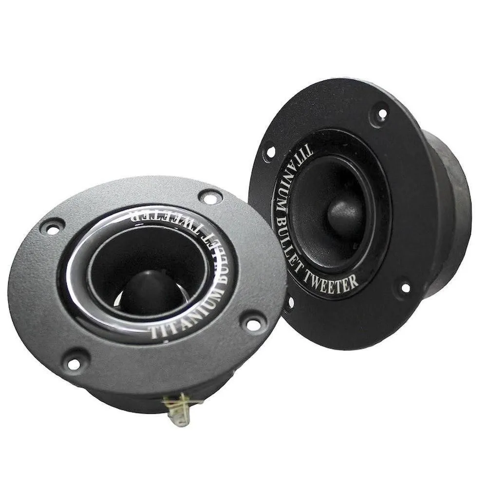 Super bullet tweeter bala titanium profesional 400w negro