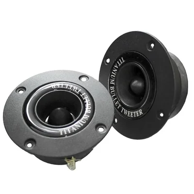 Super bullet tweeter bala titanium profesional 400w negro