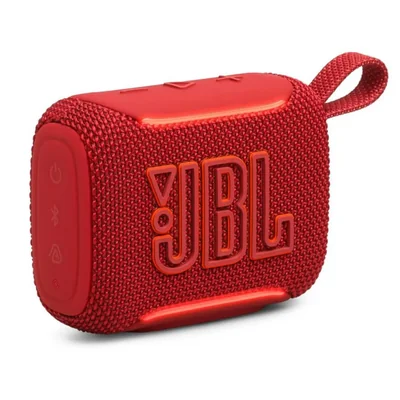 Bocina Bluetooth JBL Go 5 altavoz Bluetooth portátil – Impermeable con Luz LED y Sonido Estéreo AirTouch - Roja