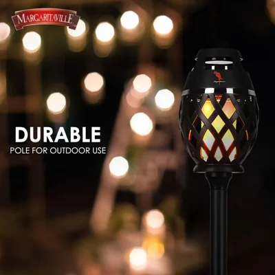 Bocina Bluetooth Margaritaville Tiki Torch a prueba de agua