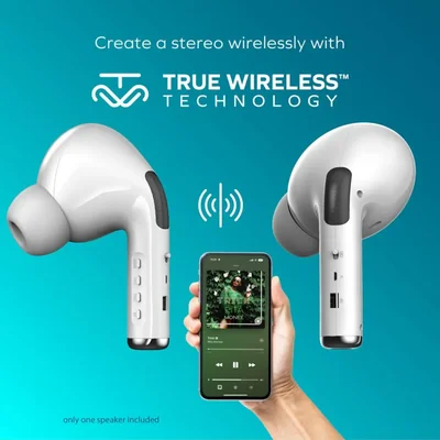 Bocina inalámbrico Coby True Portable Auricular Bluetooth con micrófono
