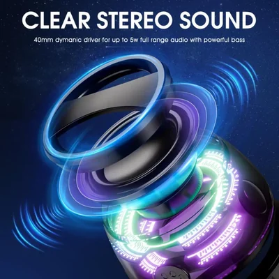 Bocina Bluetooth Xpoovv G200 Luz Magnética RGB Paquete de 2