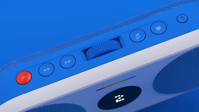 Bocina Bluetooth Polaroid P2 - Reproductor de música, color azul
