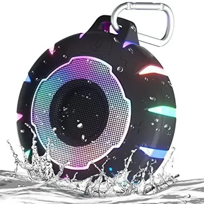 Bocina Bluetooth HEYSONG impermeable para ducha portátil