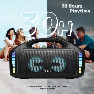Bocina portátil Tribit StormBox Blast 90W Bluetooth 5.3 IPX7