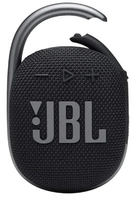 Bocina Bluetooth JBL Clip 4 impermeable negro (paquete de 2)