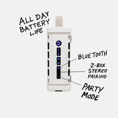 Turtlebox Ranger: ¡Fuerte! Bluetooth portátil para exteriores