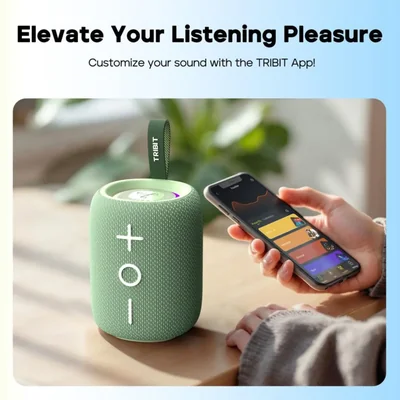 Bocina Bluetooth Tribit StormBox Mini+ 12 W IPX7 Verde