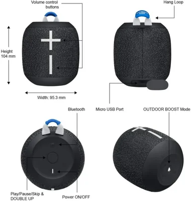 Auriculares Logitech Ultimate Ears UE WONDERBOOM 2 reacondicionados