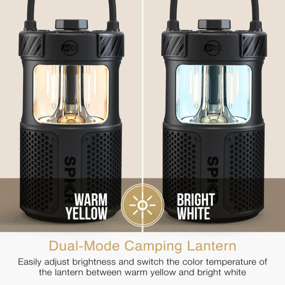 Bocina inalámbrico Bluetooth MEE Audio LightSPKR con linterna de camping