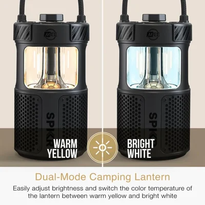 Bocina inalámbrico Bluetooth MEE Audio LightSPKR con linterna de camping