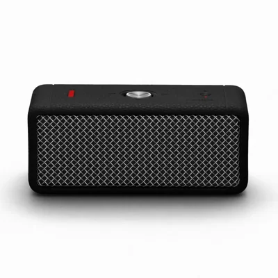 Bocina Bluetooth portátil Marshall Emberton II negro/acero