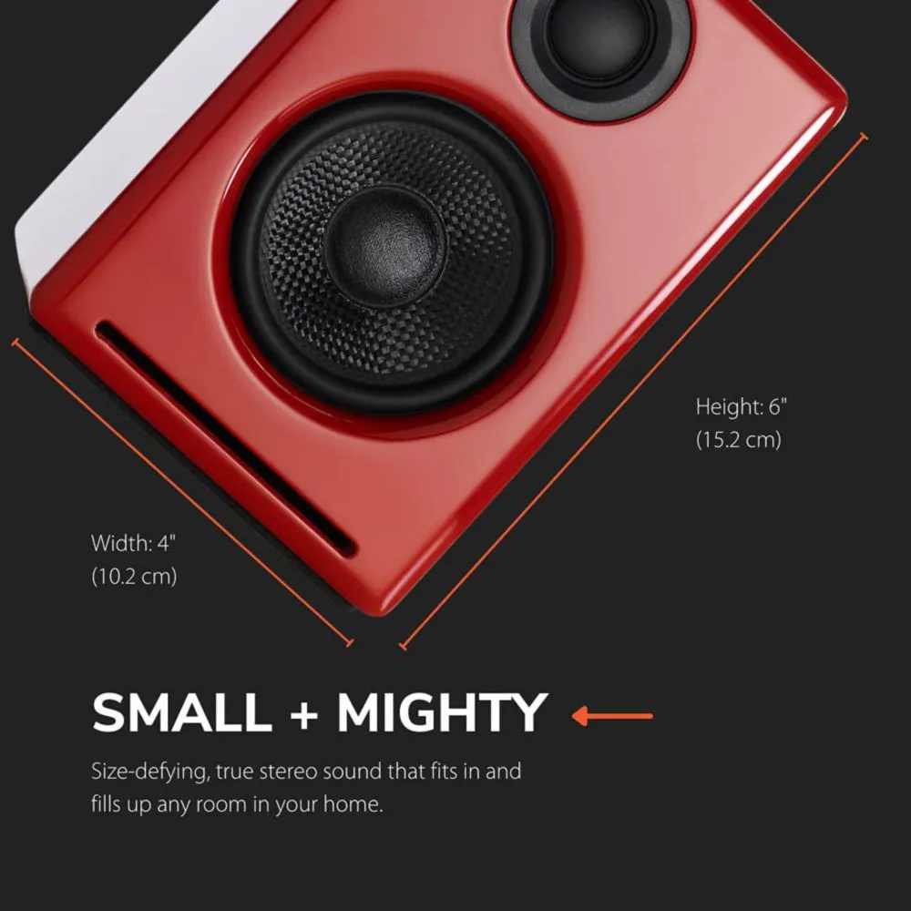 Bocina Bluetooth Audioengine A2 inalámbricos de 60 W