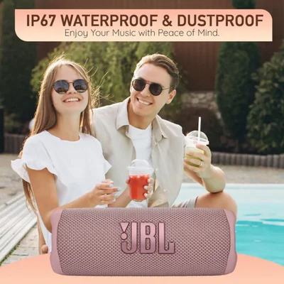 Bocina Bluetooth JBL Flip 6 portátil a prueba de agua - Negro