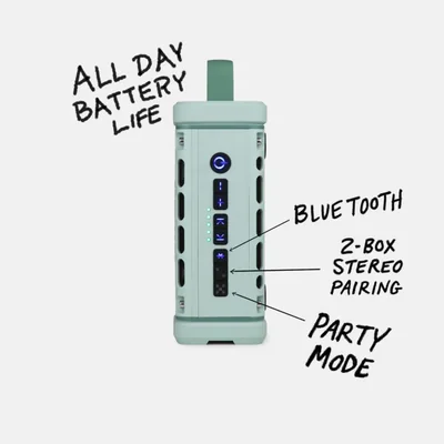 Bocina Bluetooth Turtlebox Ranger Outdoor Resistente al Agua