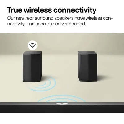 Barra de sonido LG S40TR de 4.1 canales con subwoofer inalámbrico modelo 2024
