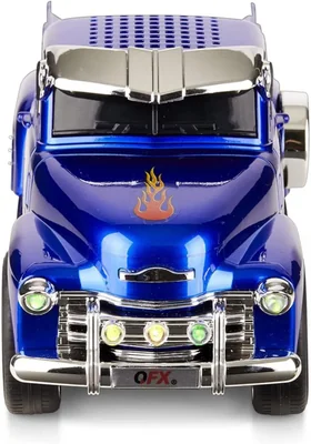 Réplica de camioneta Hot Rod con Bocina QFX Bluetooth 1953