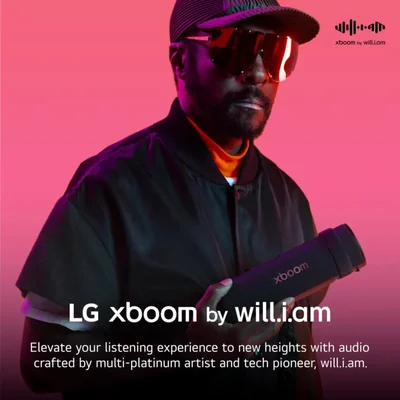 Bocina Bluetooth LG Xboom Grab Core de will.i.am IP67