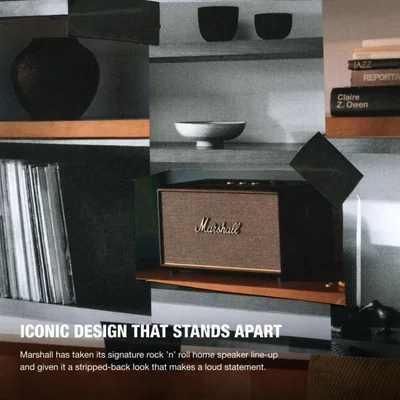 Bocina inalámbrico Bluetooth Marshall Stanmore III negro