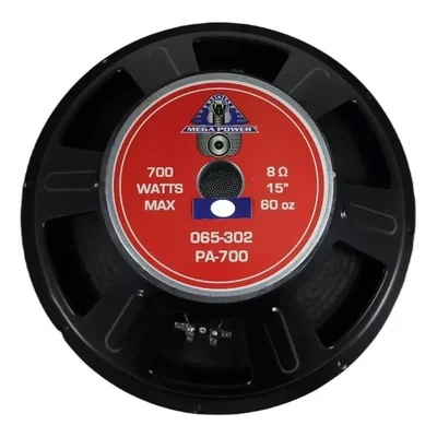 Bocina pa15 megapower 300w rms pa-700