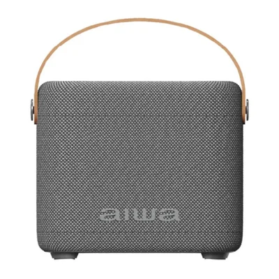 Bocina Bluetooth Resistente a Salpicaduras Color Gris AIWA AWS70BTG