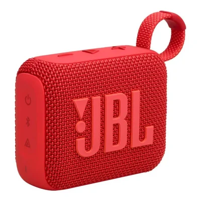 Bocina JBL Go 4 portátil - Bocina Portátil Bluetooth Waterproof – Roja