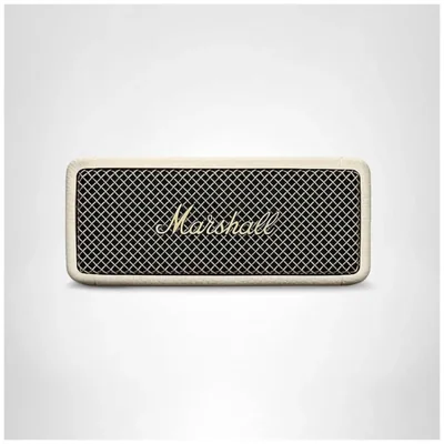 Marshall Emberton II – Bocina Portátil Bluetooth con Sonido 360° y Diseño Icónico - Crema