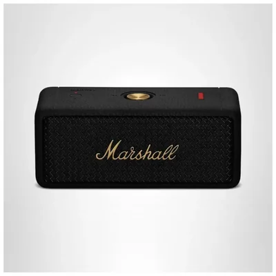 Marshall Emberton II – Bocina Portátil Bluetooth con Sonido 360° y Diseño Icónico - Negro/Latón