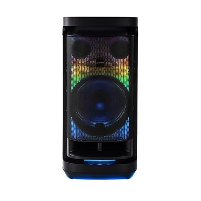 Bocina woofer 12" portátil alienpro ap-600 tws rgb 130w rms