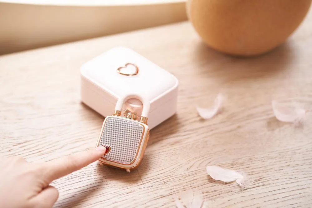 Mini Bocina Bluetooth Candado Divoom LoveLock
(Rosa)