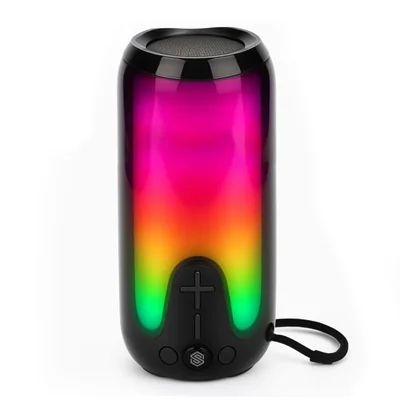 Bocina Bluetooth Portátil Modelo Edge Tws Radio Fm Select Sound Luz Led