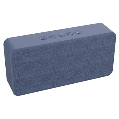 Bocina bluetooth speaker de tela - Zeta - Blue