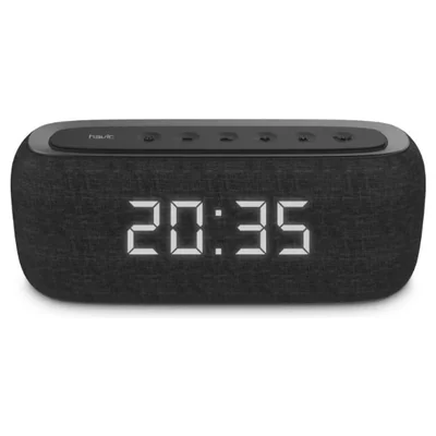 Despertador speaker con dual alarm clock - Zeta - Black
