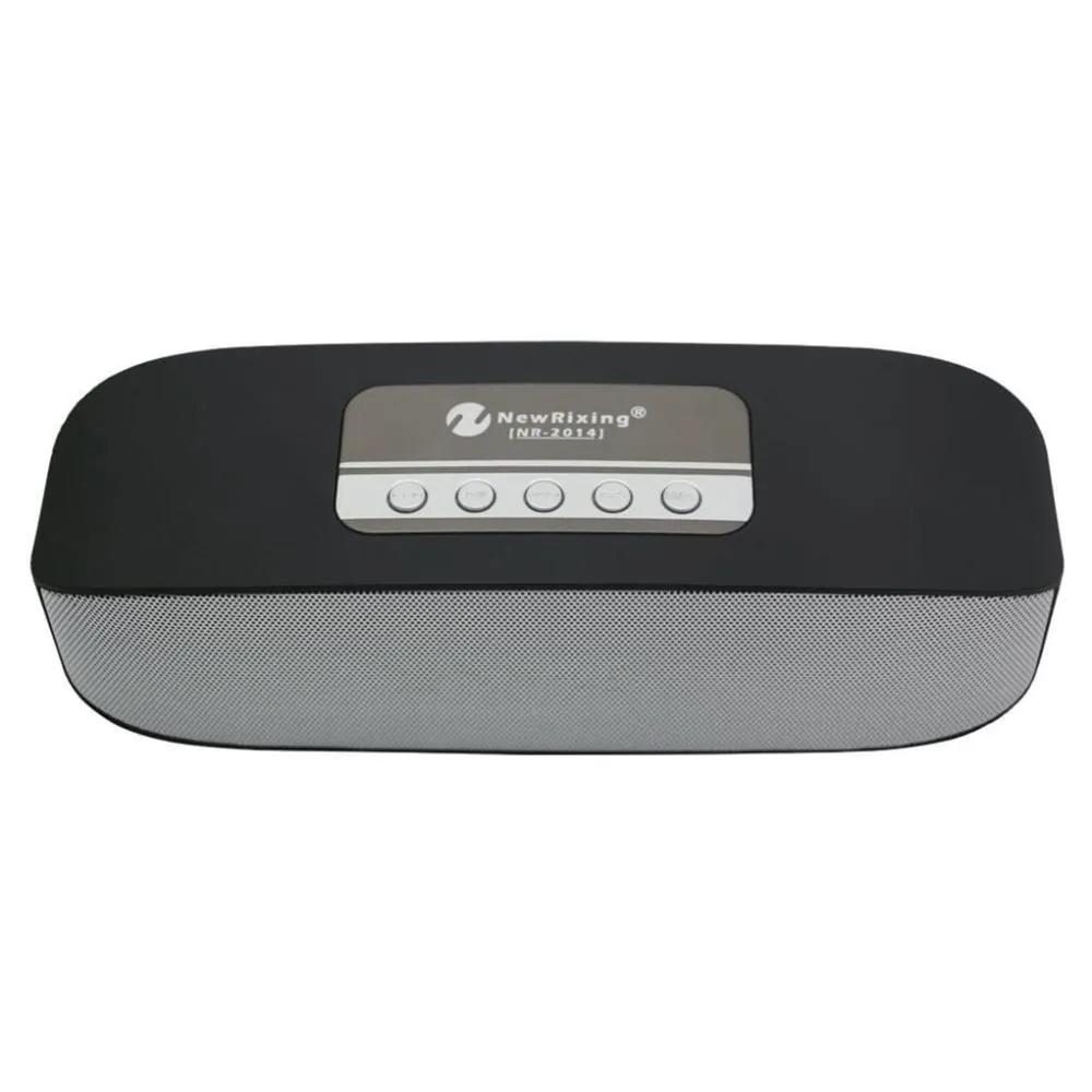 Bocina Bluetooth Portátil con Luces Negro
