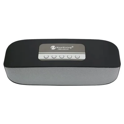 Bocina Bluetooth Portátil con Luces Negro