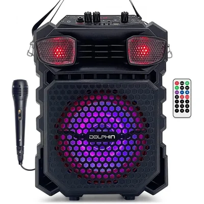 BOCINA DOLPHIN MOD. SP-811RBT 9 BT AUX MICROF